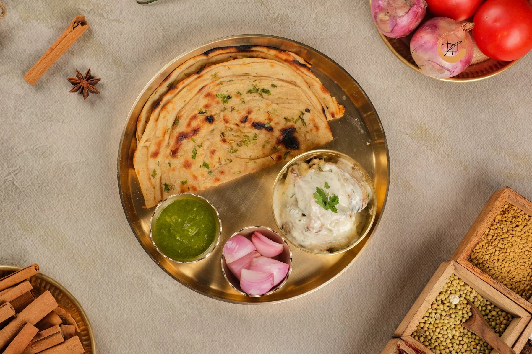Malai Soya Chaap Meal